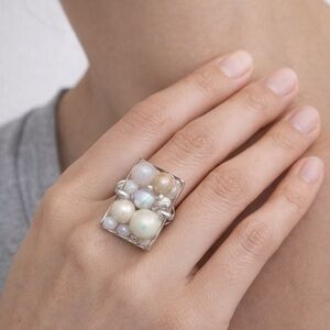 One of a kind 925 SS ring size 6.5